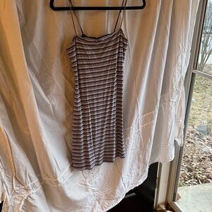 Hollister Black and White Striped Camisole
